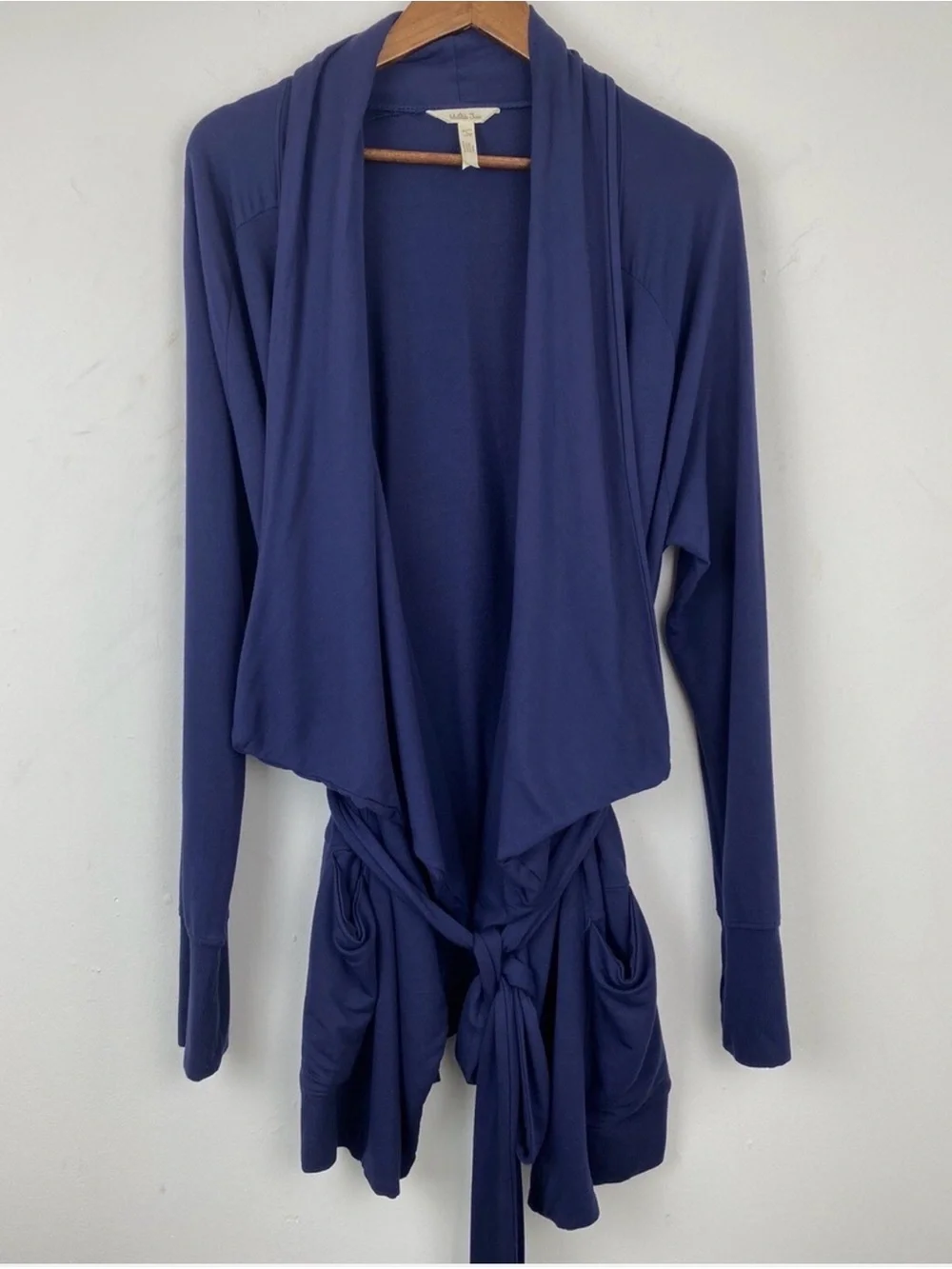 Matilda Jane Navy Open Drape Cardigan
